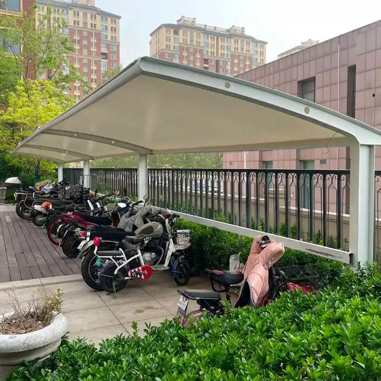 易门县膜结构电动车棚